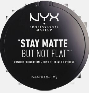 NYX stay matte but not flat powder foundation
