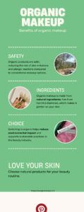 What is organic makeup
