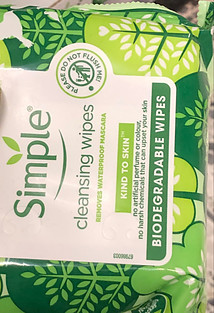Simple cleansing facial wipes review