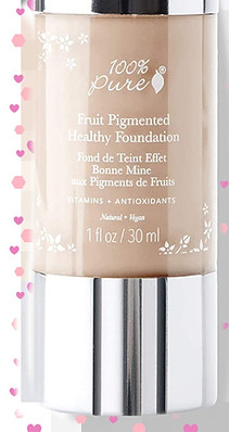 100% pure fruit pigmented healthy foundation