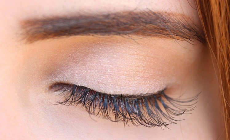 What are false eyelashes made of