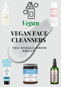 Best vegan face cleansers 