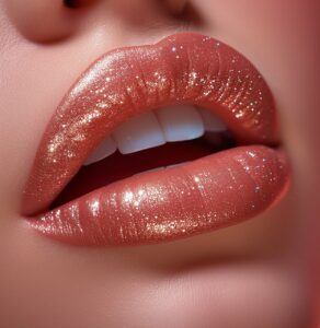 Glitter lipstick